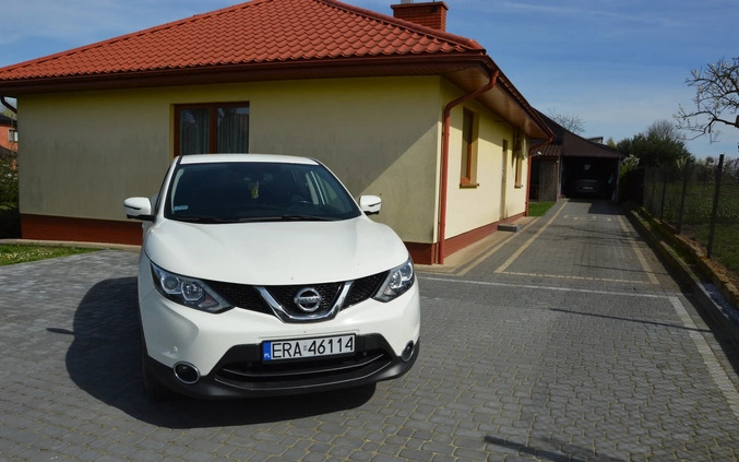 Nissan Qashqai cena 42500 przebieg: 255000, rok produkcji 2014 z Kamieńsk małe 56